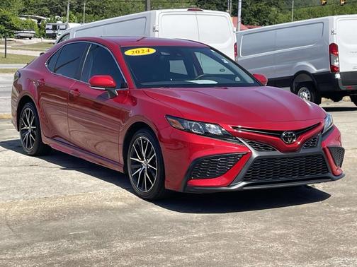 Red 2024 Toyota Camry SE