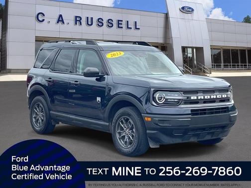 Blue Metallic 2023 Ford Bronco Sport Big Bend