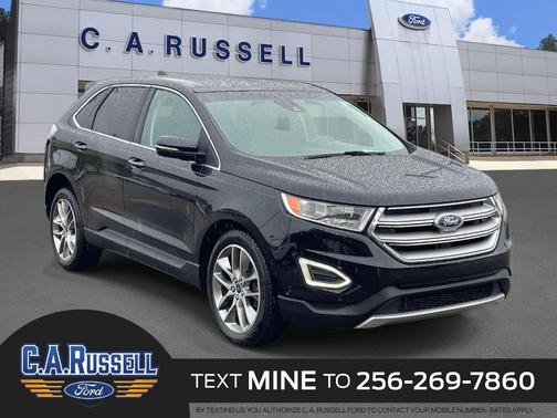 Shadow Black 2016 Ford Edge Titanium