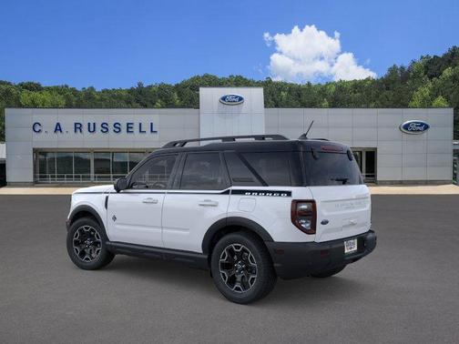Oxford White 2025 Ford Bronco Sport Outer Banks