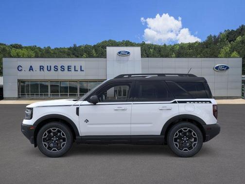 Oxford White 2025 Ford Bronco Sport Outer Banks