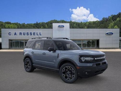 Azure Gray Metallic 2025 Ford Bronco Sport Outer Banks