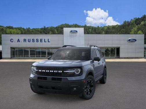 Azure Gray Metallic 2025 Ford Bronco Sport Outer Banks