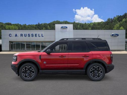 Ruby Red Metallic 2025 Ford Bronco Sport Outer Banks