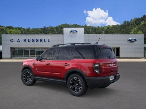 Ruby Red Metallic 2025 Ford Bronco Sport Outer Banks