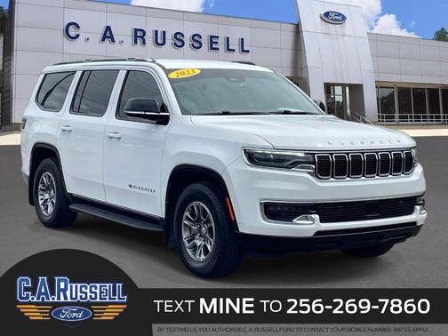 Bright White Clearcoat 2023 Jeep Wagoneer Base