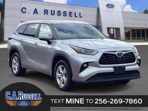 Celestial Silver Metallic 2024 Toyota Highlander LE