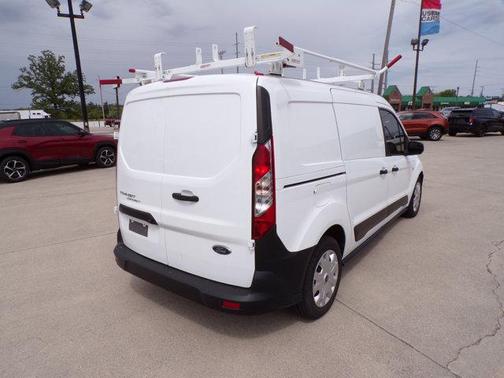 Frozen White 2021 Ford Transit Connect XL Cargo Van