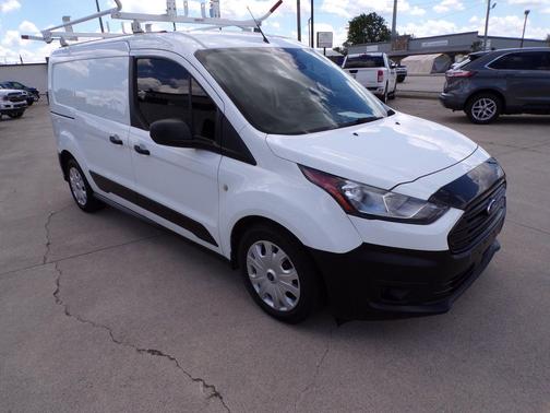 Frozen White 2021 Ford Transit Connect XL Cargo Van