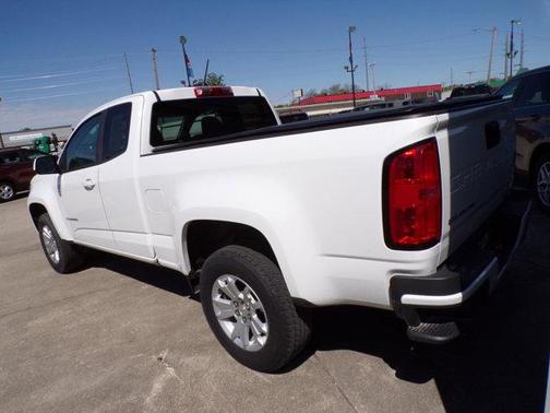 Summit White 2021 Chevrolet Colorado LT