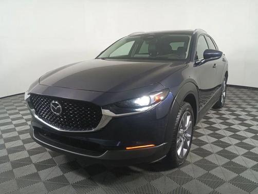 Deep Crystal Blue Mica 2024 Mazda CX-30 2.5 S Premium Package