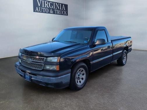 Dark Blue Metallic 2007 Chevrolet Silverado 1500 Work Truck