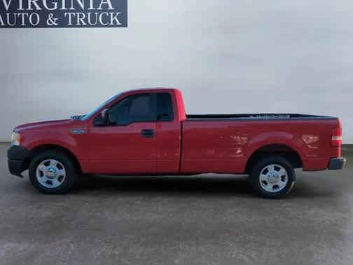 Red 2007 Ford F-150 XL