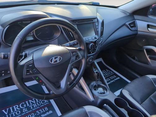 Boston Red Metallic 2014 Hyundai Veloster Turbo