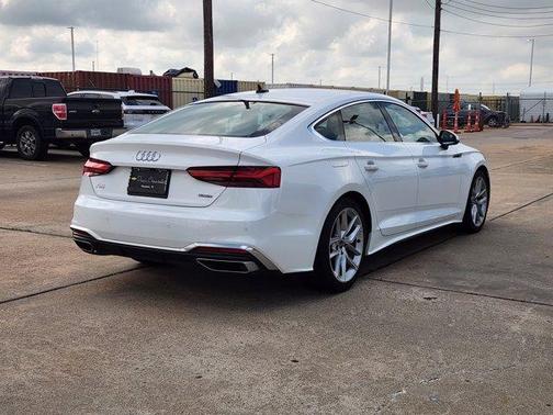 Arkona White 2024 Audi A5 Sportback S line Premium Plus