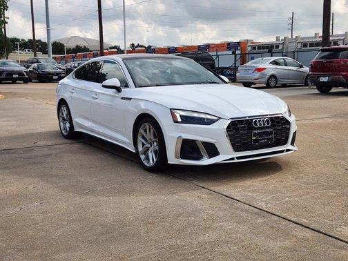 Arkona White 2024 Audi A5 Sportback S line Premium Plus