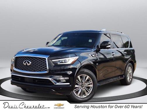 Black Obsidian 2020 INFINITI QX80 Luxe