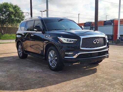 Black Obsidian 2020 INFINITI QX80 Luxe