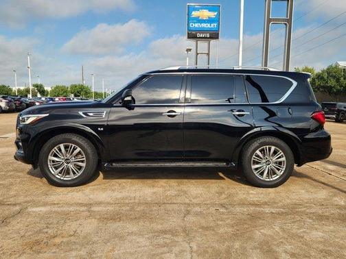 Black Obsidian 2020 INFINITI QX80 Luxe