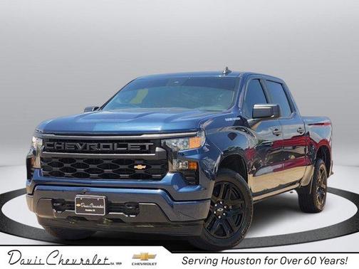 Northsky Blue Metallic 2022 Chevrolet Silverado 1500 Custom