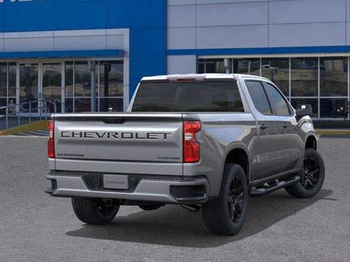 Sterling Gray Metallic 2026 Chevrolet Silverado 1500 Custom