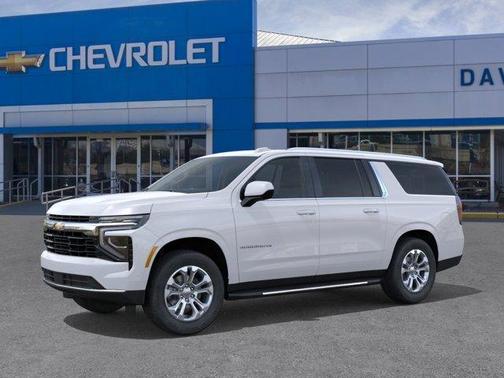 Summit White 2026 Chevrolet Suburban LS