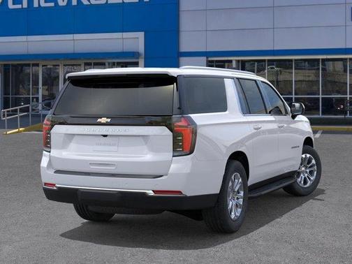 Summit White 2026 Chevrolet Suburban LS