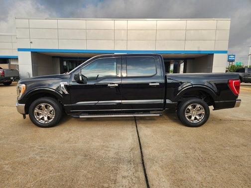 Agate Black Metallic 2021 Ford F-150 XLT