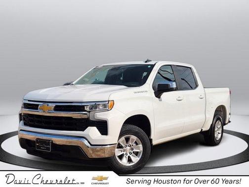 Summit White 2025 Chevrolet Silverado 1500 LT