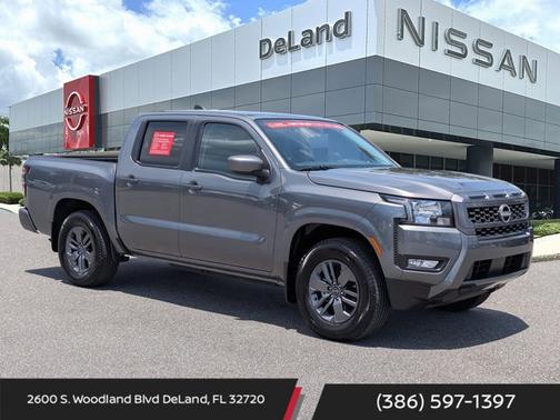 Gun Metallic 2025 Nissan Frontier SV