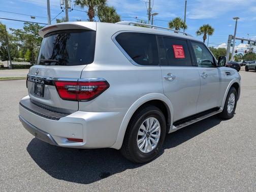 Brilliant Silver Metallic 2024 Nissan Armada SV