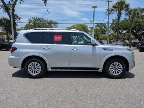 Brilliant Silver Metallic 2024 Nissan Armada SV