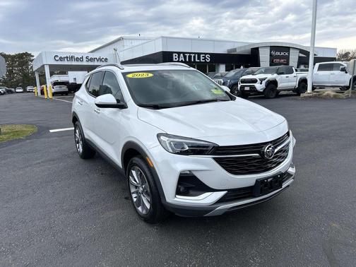 White Frost Tri-Coat 2023 Buick Encore GX Essence