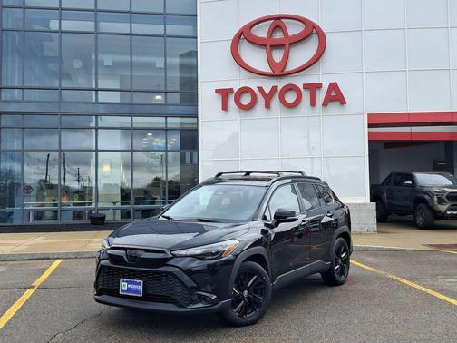 Jet Black 2024 Toyota Corolla Hybrid L