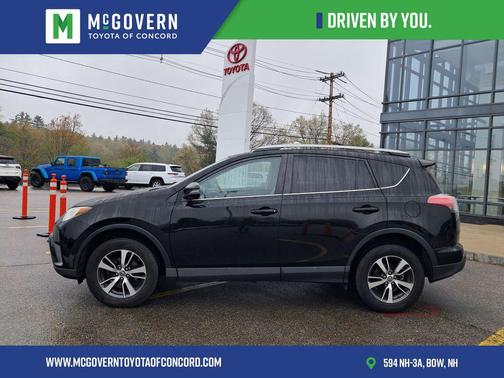 Black 2018 Toyota RAV4 XLE