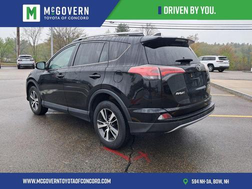 Black 2018 Toyota RAV4 XLE