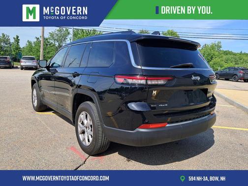 Diamond Black Crystal Pearlcoat 2022 Jeep Grand Cherokee L Limited