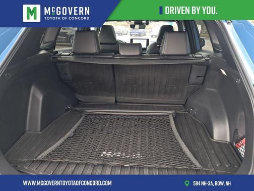 Cavalry Blue/Midnight Black Metallic 2025 Toyota RAV4 Hybrid SE