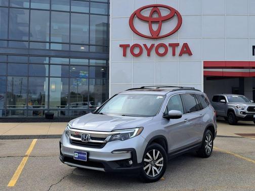 Modern Steel Metallic 2022 Honda Pilot AWD EX-L