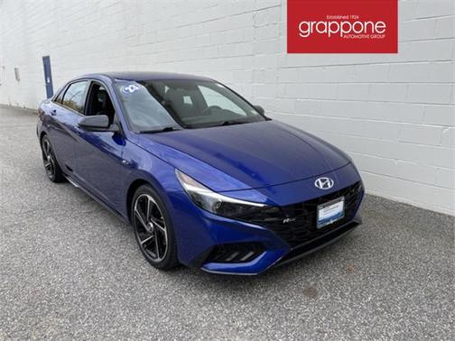 Intense Blue 2023 Hyundai ELANTRA N Line