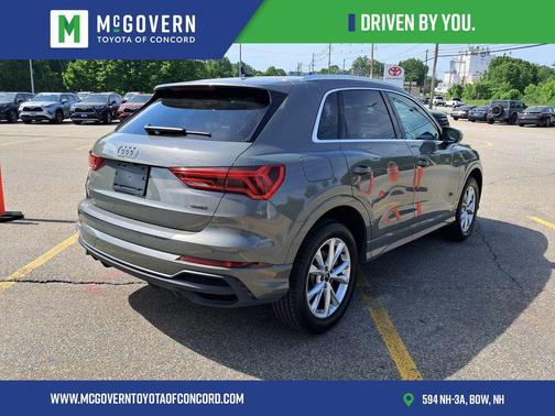 Gray 2025 Audi Q3 Premium 45 TFSI S line quattro Tiptronic