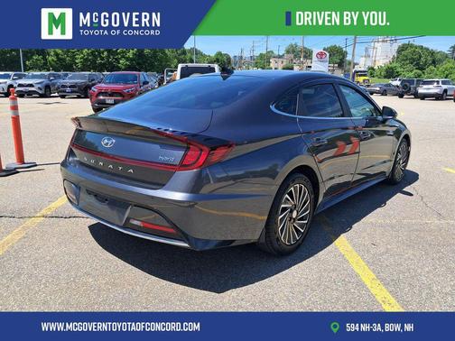 Portofino Gray 2020 Hyundai SONATA Hybrid Limited