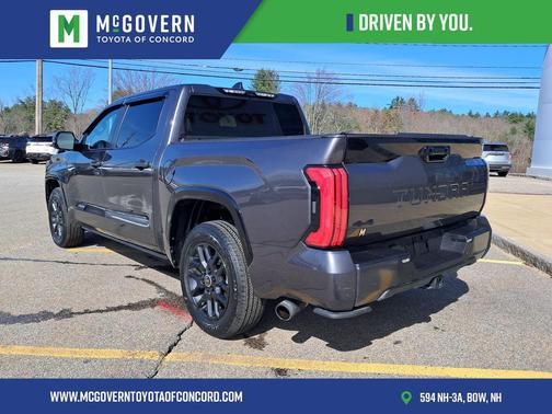 Magnetic Gray Metallic 2024 Toyota Tundra Platinum