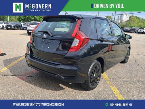 Crystal Black Pearl 2019 Honda Fit LX