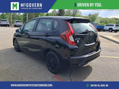 Crystal Black Pearl 2019 Honda Fit LX