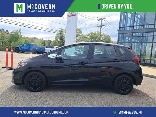 Crystal Black Pearl 2019 Honda Fit LX