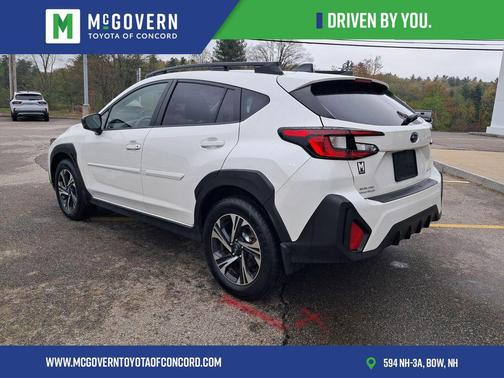 Crystal White Pearl 2024 Subaru Crosstrek Premium