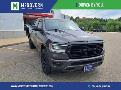Granite Crystal Metallic Clearcoat 2023 RAM 1500 Laramie