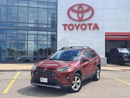 Ruby Flare Pearl 2021 Toyota RAV4 Hybrid Limited