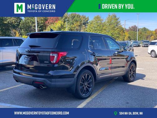 Agate Black Metallic 2019 Ford Explorer XLT